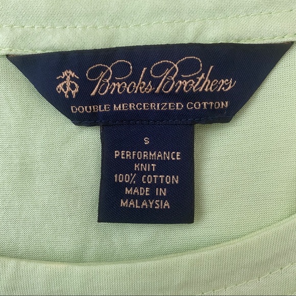 Brooks Brothers Double Mercerized Cotton Tee Shirt - Picture 5 of 6